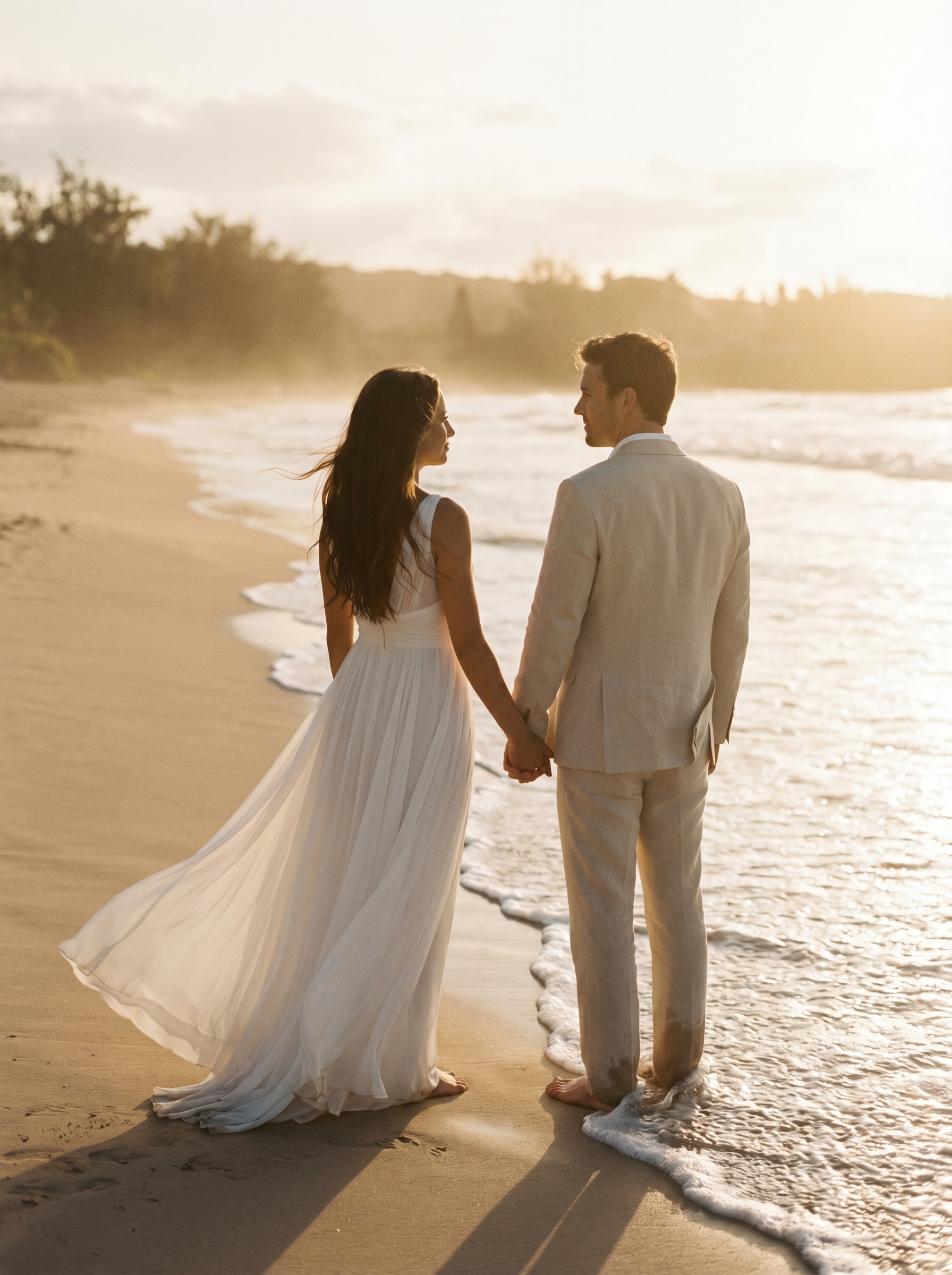Engagement photo idea: Sunset Beach Engagement