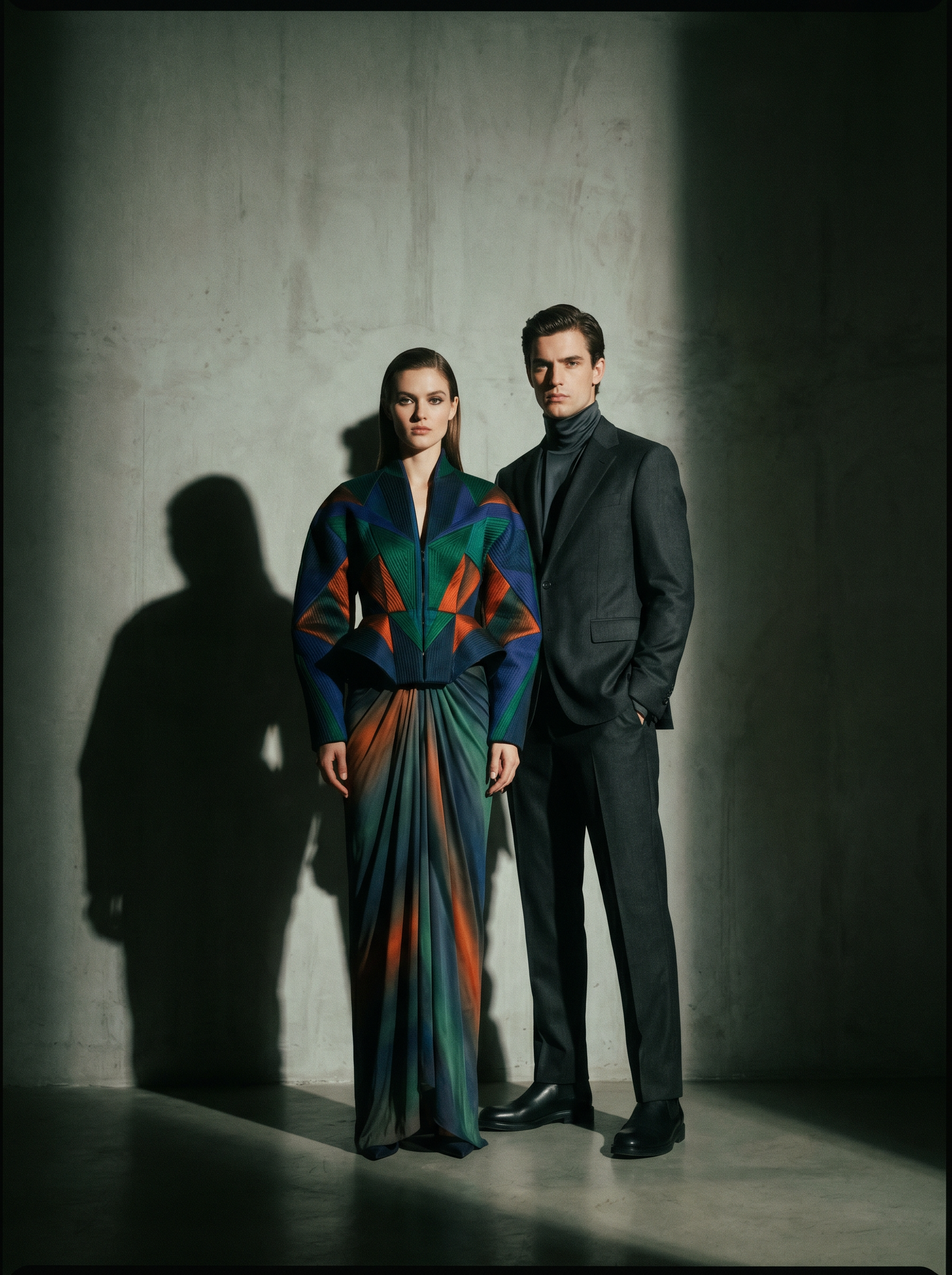 Couple photo pose: Back-to-Back