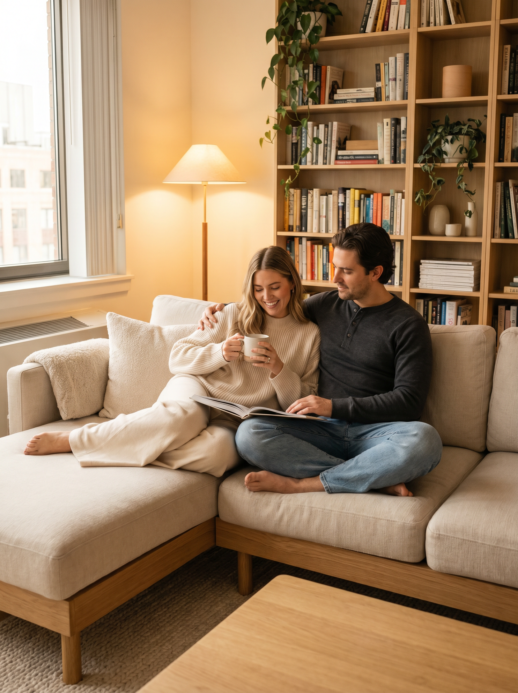 Couple photo pose: The Whisper